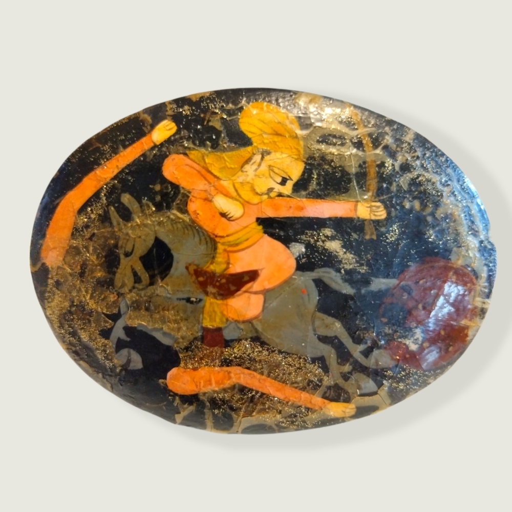Vintage trinket box made in India